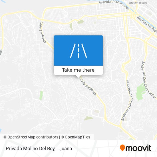 Privada Molino Del Rey map