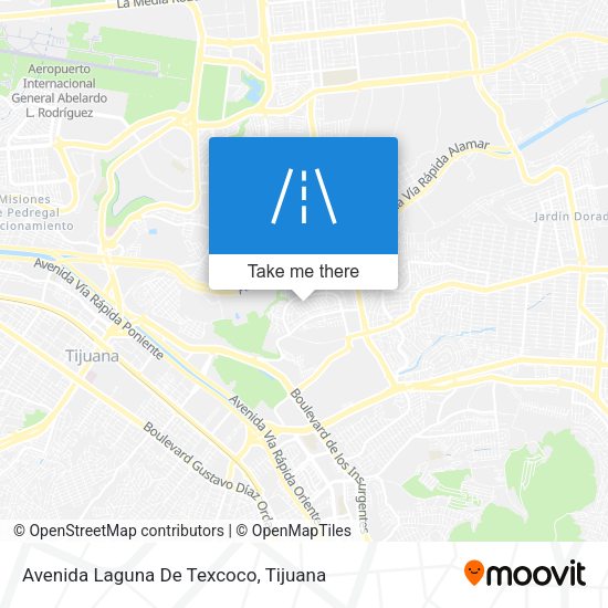Avenida Laguna De Texcoco map