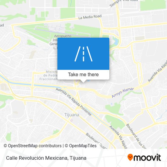 Calle Revolución Mexicana map