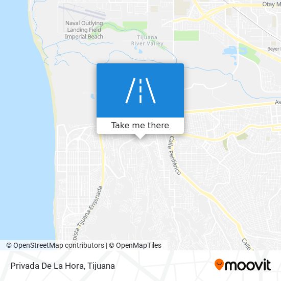 Privada De La Hora map