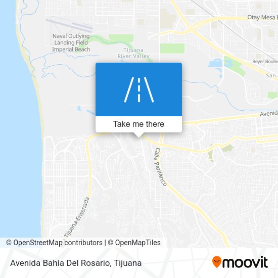 Avenida Bahía Del Rosario map