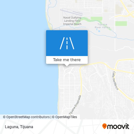 Laguna map