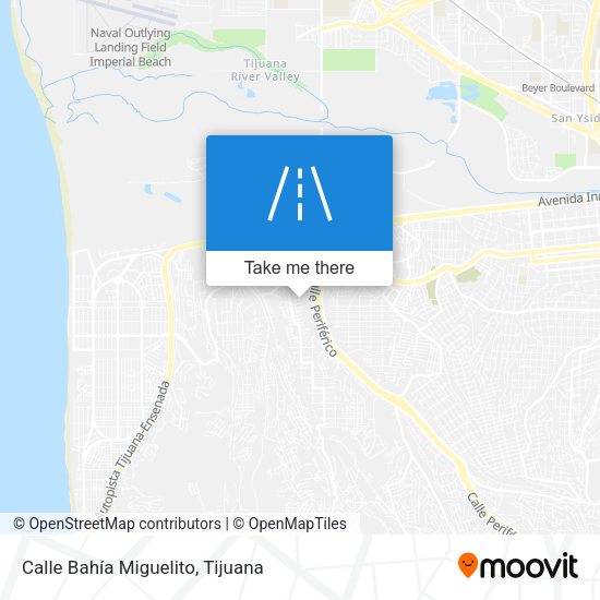 Calle Bahía Miguelito map
