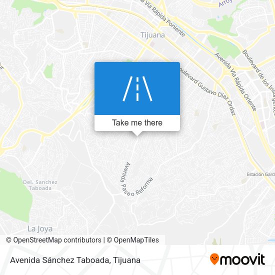 Mapa de Avenida Sánchez Taboada