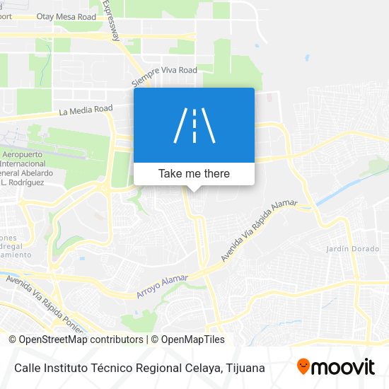 Calle Instituto Técnico Regional Celaya map