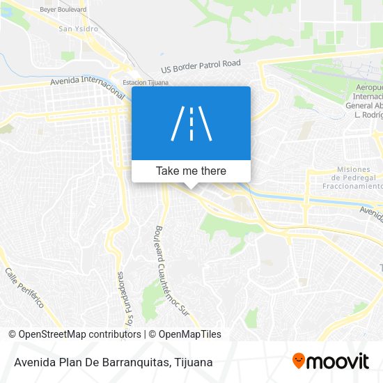 Mapa de Avenida Plan De Barranquitas
