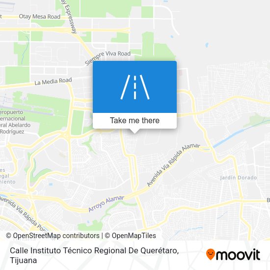 Calle Instituto Técnico Regional De Querétaro map