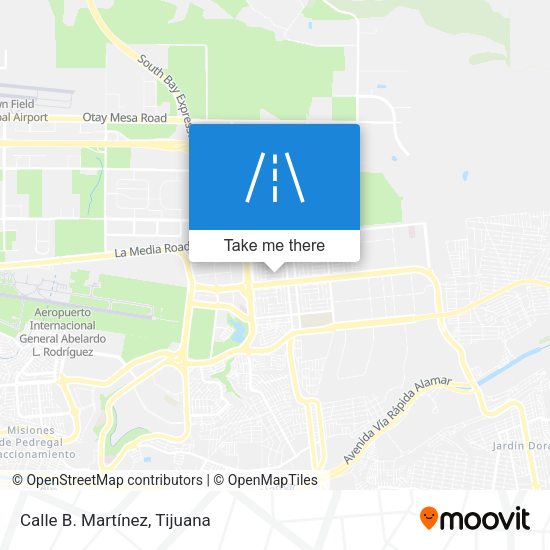 Calle B. Martínez map
