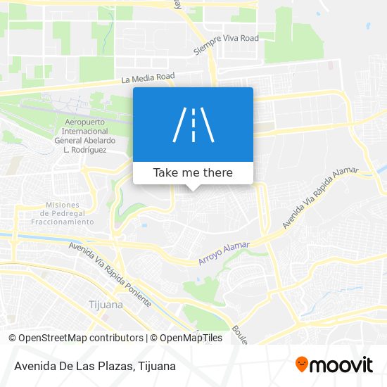 Avenida De Las Plazas map