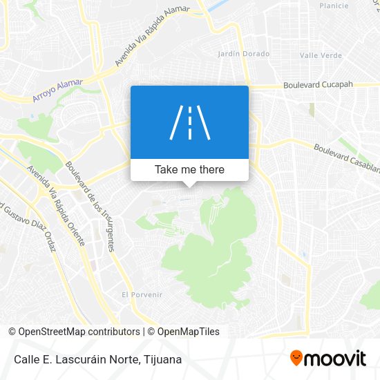 Calle E. Lascuráin Norte map