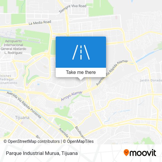 Mapa de Parque Industrial Murua