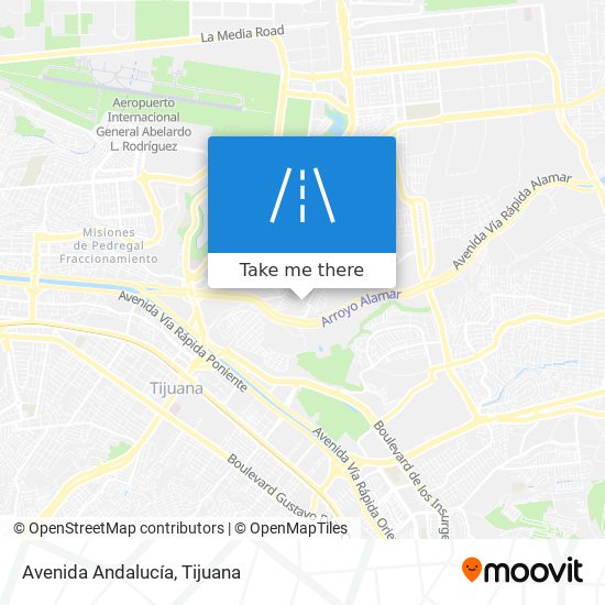 Mapa de Avenida Andalucía