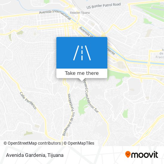 Avenida Gardenia map