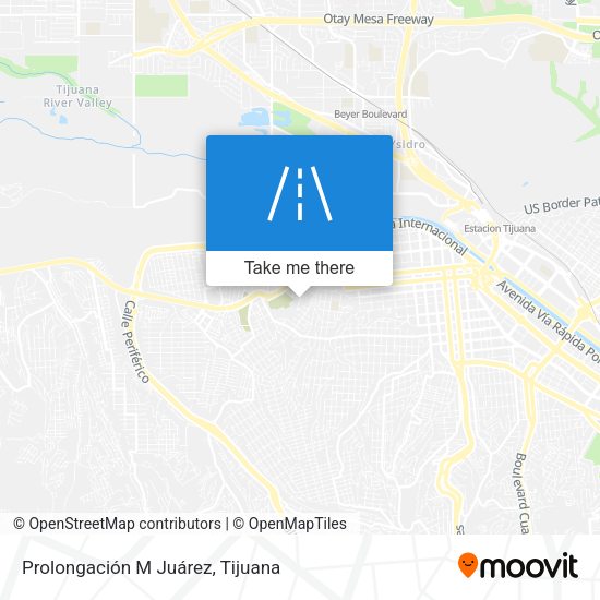 Mapa de Prolongación M Juárez