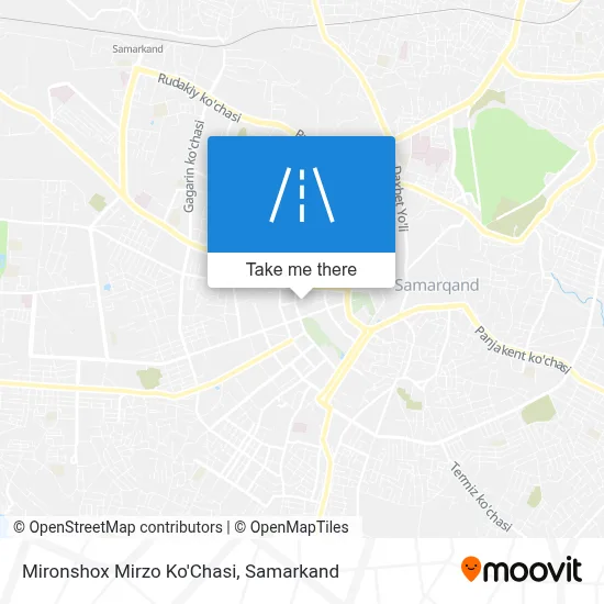 Mironshox Mirzo Ko'Chasi map