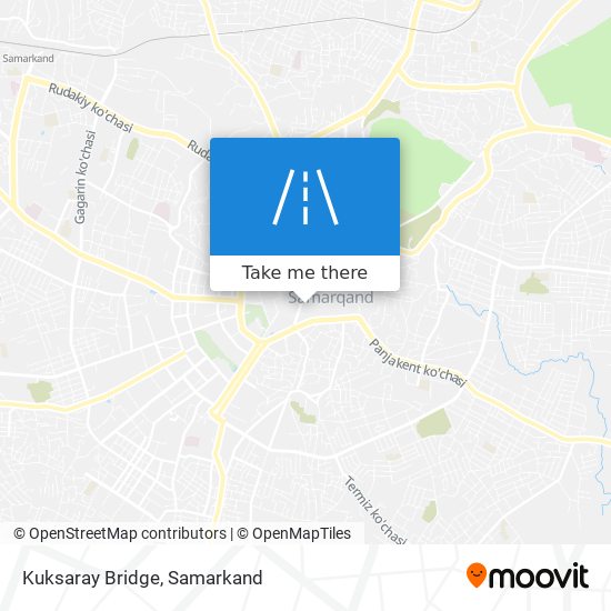 Kuksaray Bridge map