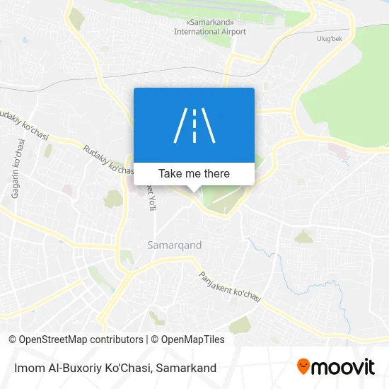 Imom Al-Buxoriy Ko'Chasi map