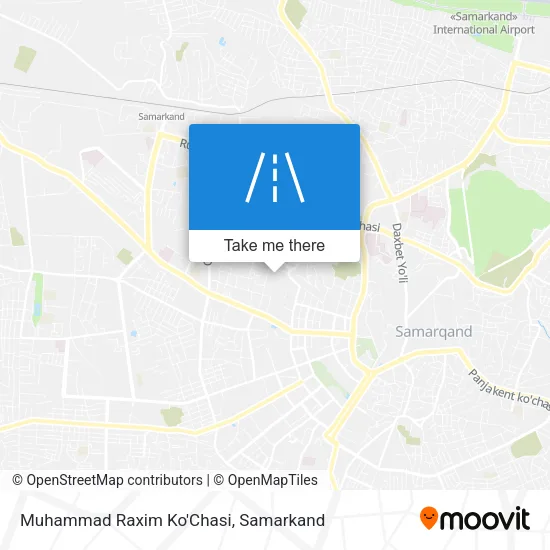 Muhammad Raxim Ko'Chasi map