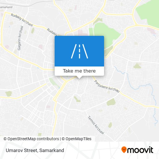 Umarov Street map
