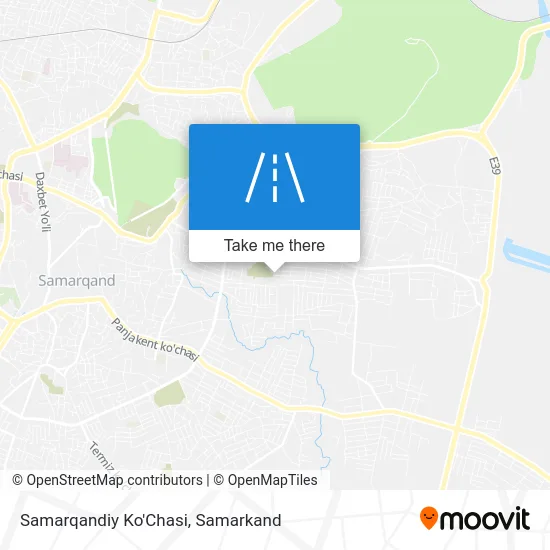 Samarqandiy Ko'Chasi map