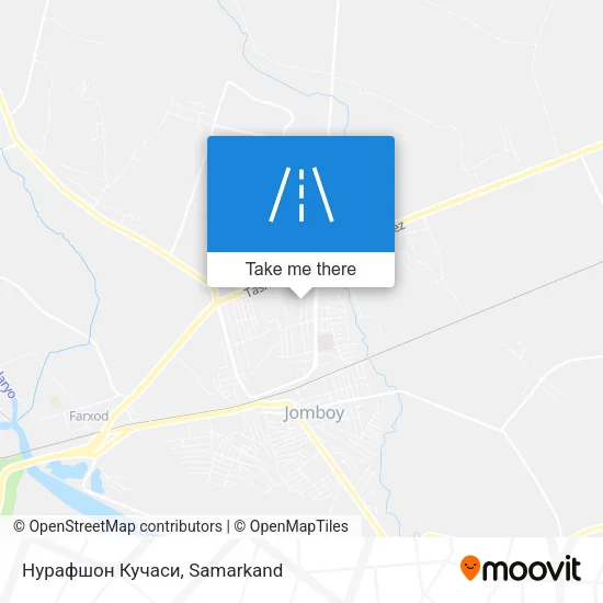 Нурафшон Кучаси map