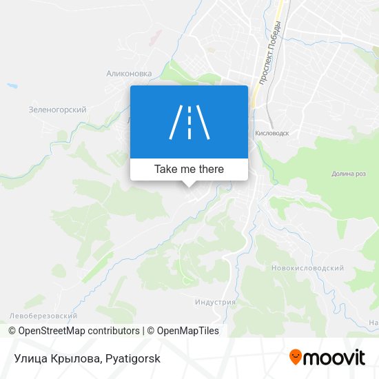 Улица Крылова map