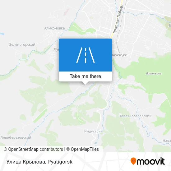 Улица Крылова map