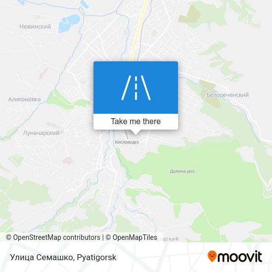 Улица Семашко map