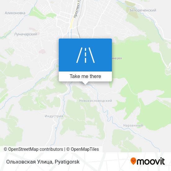 Ольховская Улица map