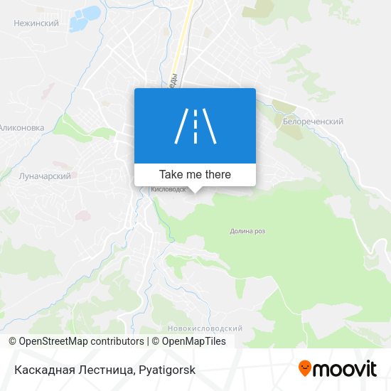 Каскадная Лестница map