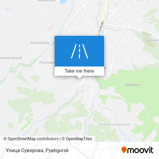 Улица Суворова map