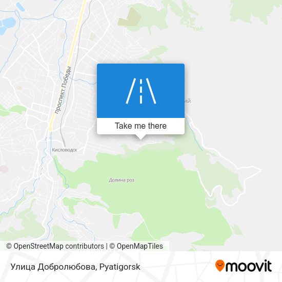 Улица Добролюбова map