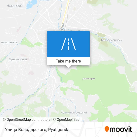 Улица Володарского map