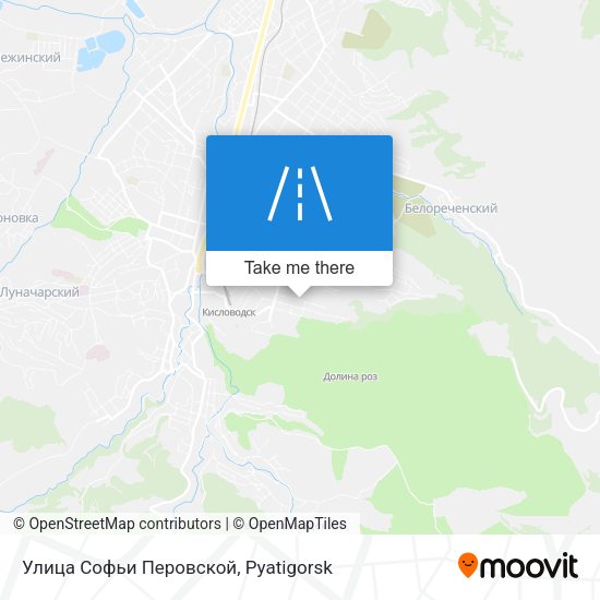 Улица Софьи Перовской map
