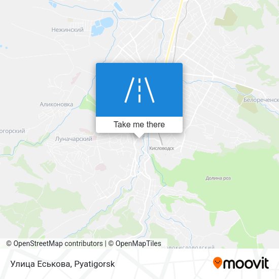Улица Еськова map