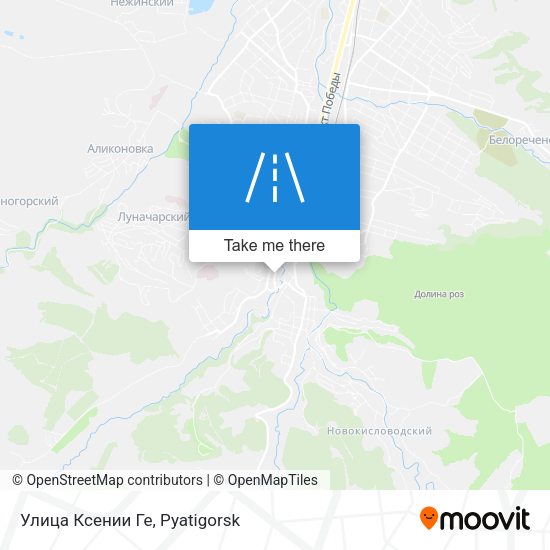 Улица Ксении Ге map