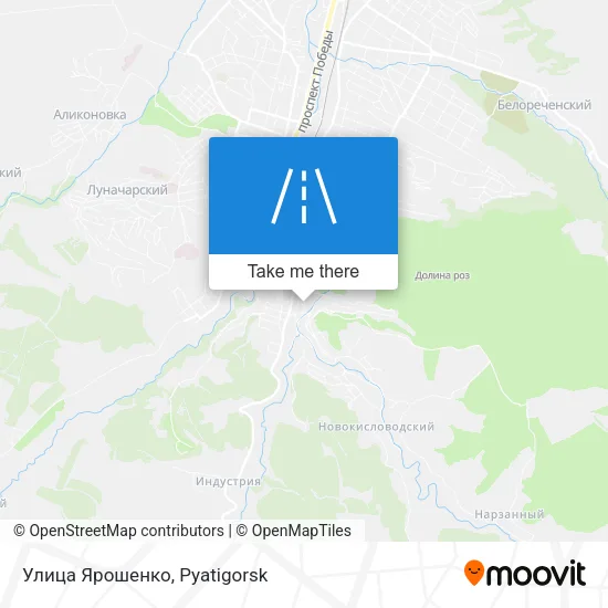 Улица Ярошенко map