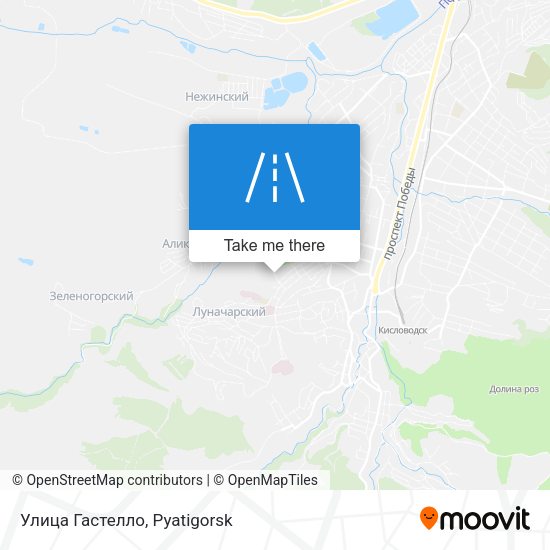 Улица Гастелло map