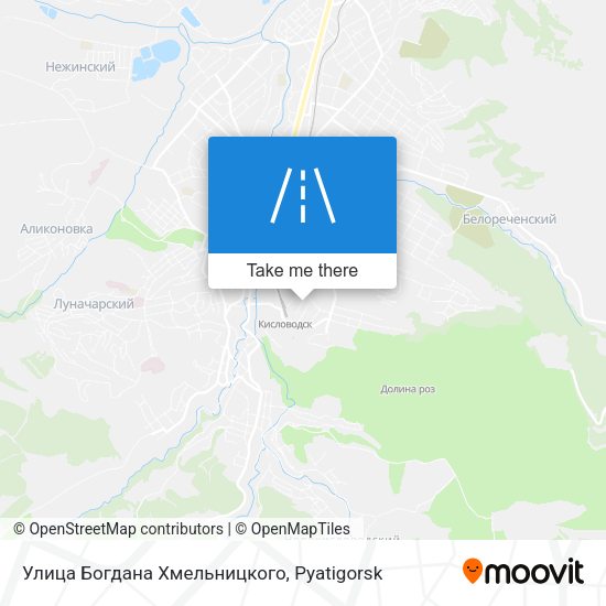 Улица Богдана Хмельницкого map