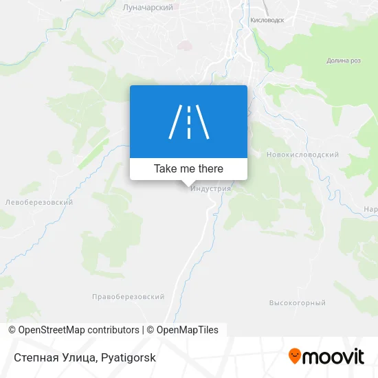 Степная Улица map