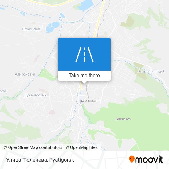 Улица Тюленева map