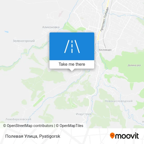 Полевая Улица map