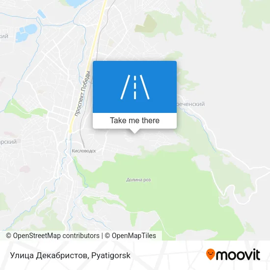 Улица Декабристов map