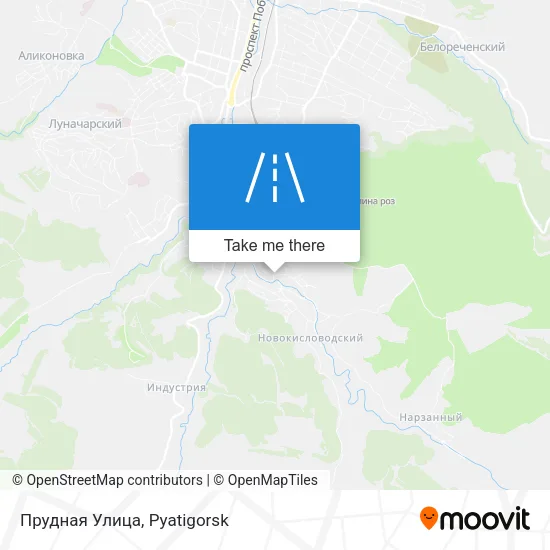 Прудная Улица map