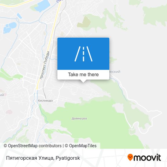 Пятигорская Улица map