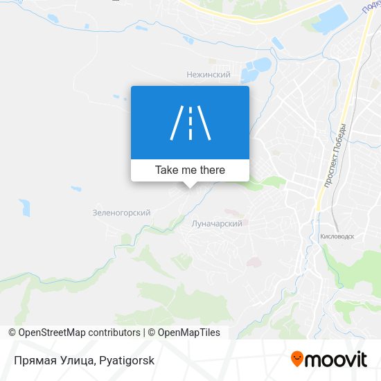 Прямая Улица map