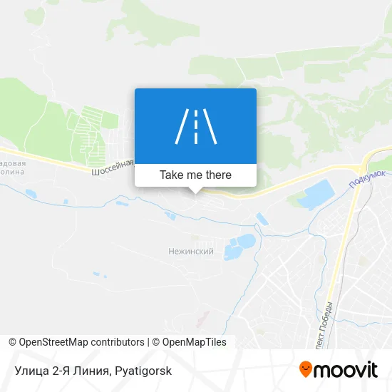 Улица 2-Я Линия map