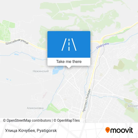 Улица Кочубея map