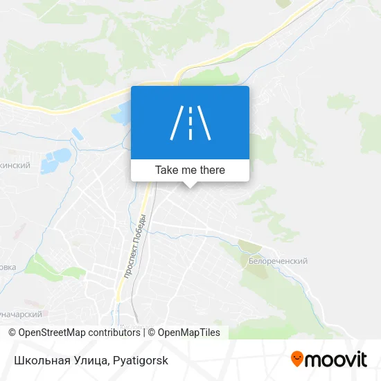Школьная Улица map