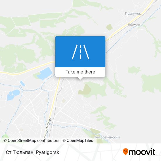 Ст Тюльпан map